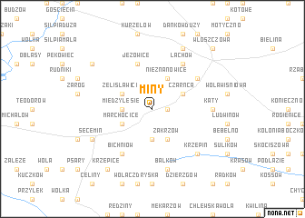 map of Miny