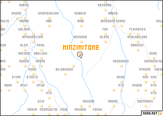 map of Minzimitome