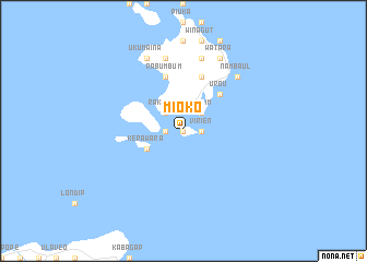 map of Mioko
