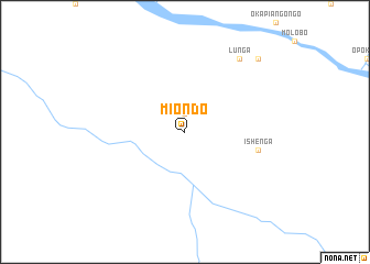 map of Miondo