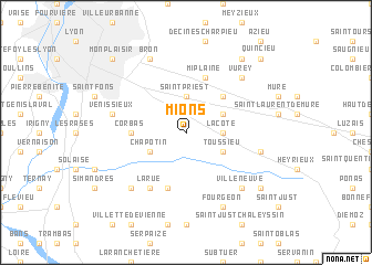 map of Mions