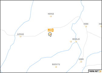 map of Mīʼo