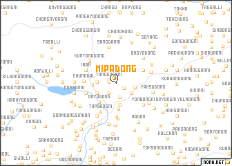 map of Mip\