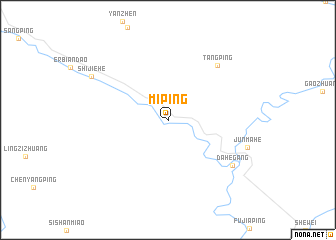 map of Miping