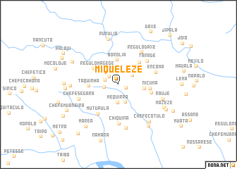 map of Miqueleze
