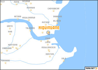 map of Miquindane