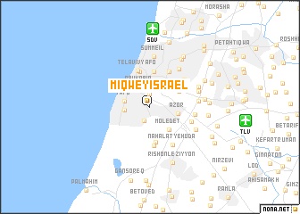 map of Miqwe Yisraʼel