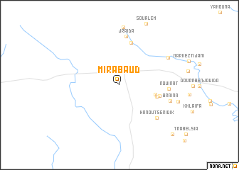 map of Mirabaud