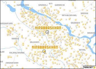 map of Mīr Abbās Khān