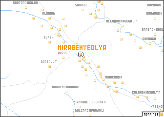 map of Mīrābeh-ye ‘Olyā