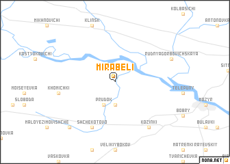 map of Mirabeli