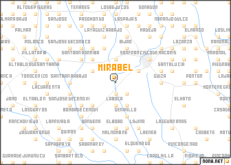 map of Mirabel