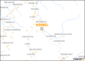 map of Mirabel