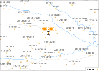 map of Mirabel