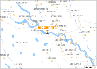 map of Mirabonito