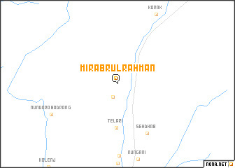 map of Mir Abrul Rahman