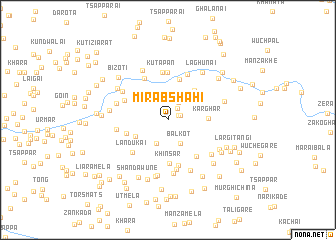 map of Mīrāb Shāhi