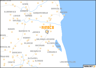 map of Miraca