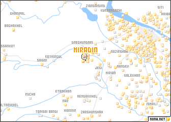 map of Mīra Dīn