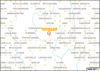 map of Mirador