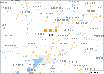 map of Mirador