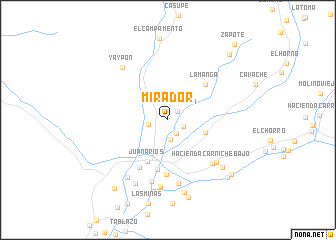 map of Mirador