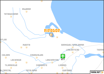 map of Mirador