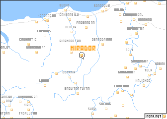 map of Mirador