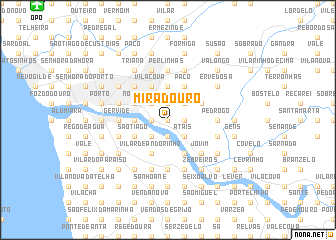 map of Miradouro