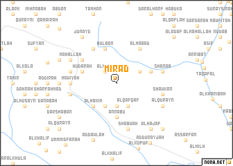 map of Mirād