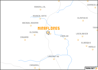 map of Miraflores