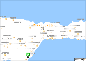 map of Miraflores