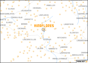 map of Miraflores