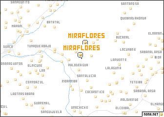 map of Miraflores