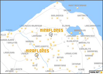 map of Miraflores