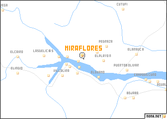 map of Miraflores