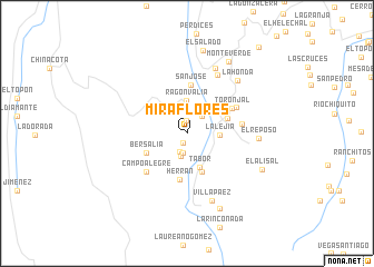 map of Miraflores