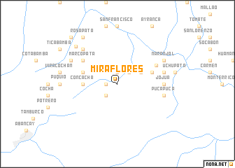 map of Miraflores