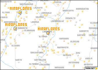 map of Miraflores