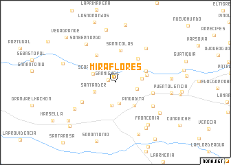 map of Miraflores