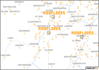 map of Miraflores