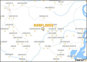 map of Miraflores