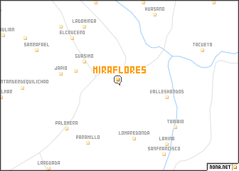 map of Miraflores