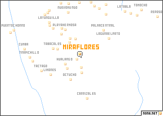 map of Miraflores