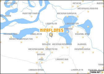 map of Miraflores