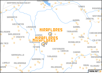 map of Miraflores