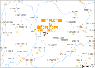 map of Miraflores