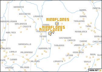 map of Miraflores