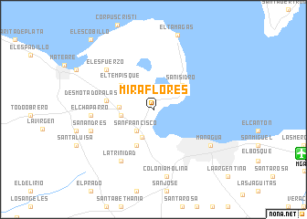 map of Miraflores