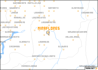 map of Miraflores